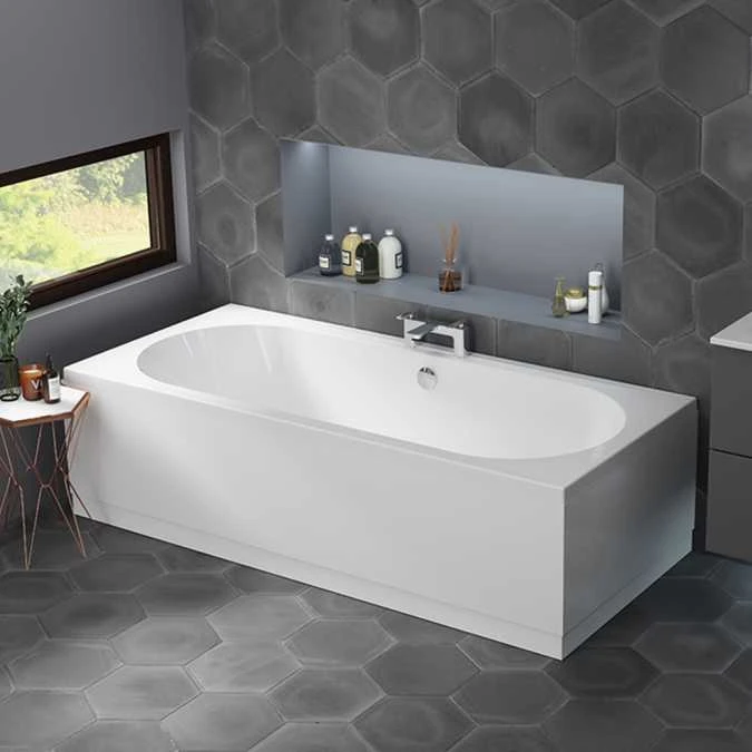 Beaufort Biscay 1800 X 800 Beauforte Reinforced Double Ended Bath 1 Beaufort Biscay 1800 X 800 Beauforte Reinforced Double Ended Bath