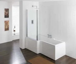 Carron Quantum 1500 X 700/850 Square Shower Bath - Carronite 16 Carron Quantum 1500 X 700/850 Square Shower Bath - Carronite -Home Bathroom 58.4000 lrg 1