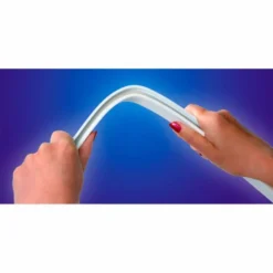 Bendi Curtain Track - White - Euroshowers -Home Bathroom 688 10 Flexi hand boj web 1200x1200px