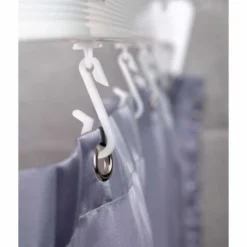 Bendi Curtain Track - White - Euroshowers -Home Bathroom 688 10 flexi krokar web 1280x1280px