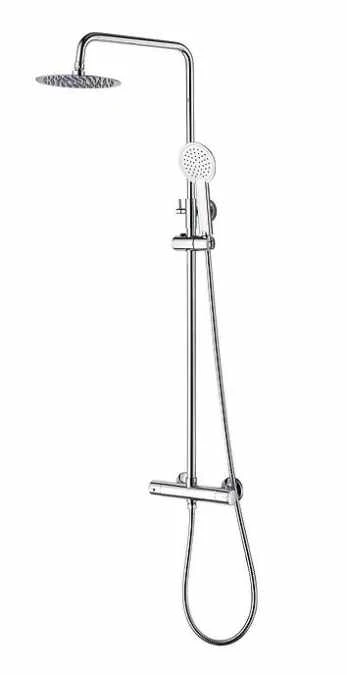 Ripley Round Thermostatic Dual Head Shower Set - Chrome - Signature 1 Ripley Round Thermostatic Dual Head Shower Set - Chrome - Signature