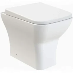Ava Soft Square Rimless Back To Wall Toilet & Soft Close Seat