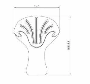 Bayswater Single Ended 1700mm Rolltop Shower Bath 6 Bayswater Single Ended 1700mm Rolltop Shower Bath - Image 6