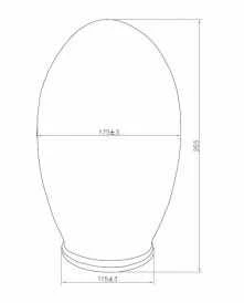 Bayswater Single Ended 1700mm Rolltop Shower Bath 8 Bayswater Single Ended 1700mm Rolltop Shower Bath - Image 8
