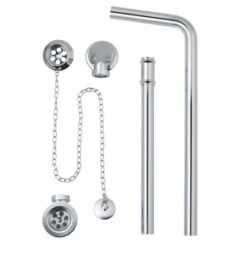 Elmstead Roll Top Bath - 1700 X 745 - Bespoke Colour By BC Designs 19 Elmstead Roll Top Bath - 1700 X 745 - Bespoke Colour By BC Designs -Home Bathroom BC Designs WAS030 Exposed Bath Waste 1