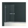 Abacus Hinged Bath Shower Screen 1450mm
