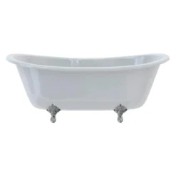 Burlington Bateau - Traditional Double Ended Freestanding Bath - 1640mm