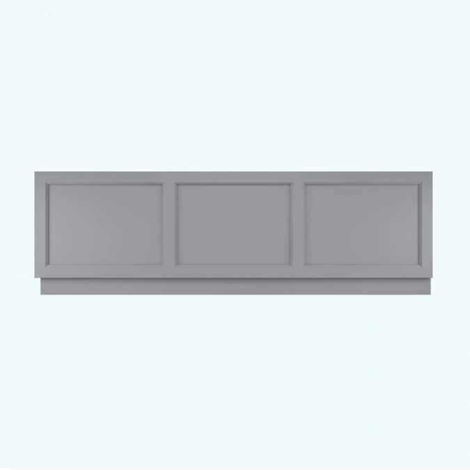 Bayswater 1800mm Bath Front Panel - Plummett Grey 1 Bayswater 1800mm Bath Front Panel - Plummett Grey