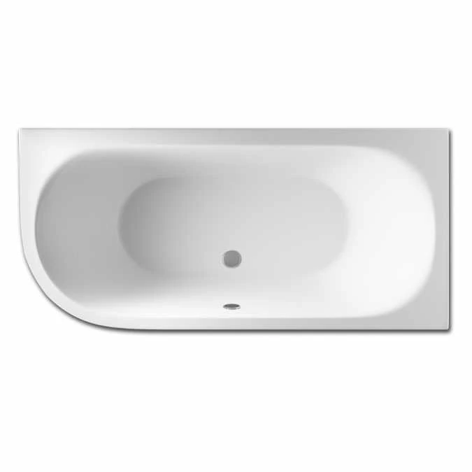 Beaufort Biscay 1700 X 800 Double Ended J Shaped Bath - Right Hand 2 Beaufort Biscay 1700 X 800 Double Ended J Shaped Bath - Right Hand - Image 2
