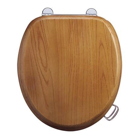 Burlington Golden Oak Real Wood Traditional Toilet Seat Soft Closing 1 Burlington Golden Oak Real Wood Traditional Toilet Seat Soft Closing