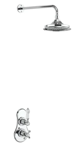 Burlington Severn Concealed Thermostatic Shower With Fixed Head - VF1S