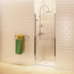 760mm - Traditional Hinged Shower Door - Burlington - C19