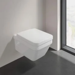 Villeroy & Boch Architectura Washdown Rimless Wall Mounted Toilet Square -Home Bathroom CGM 5685R001 9M58S101 M1 2