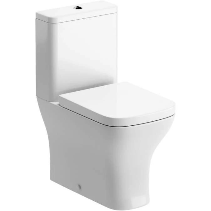 Crest Close Coupled Fully Shrouded WC & Wrapover Soft Close Seat 1 Crest Close Coupled Fully Shrouded WC & Wrapover Soft Close Seat