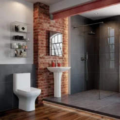 Crest Close Coupled Open Back WC & Wrapover Soft Close Seat 6 Crest Close Coupled Open Back WC & Wrapover Soft Close Seat -Home Bathroom Crest CCWC Wrapover Seat Lifesttyle 2