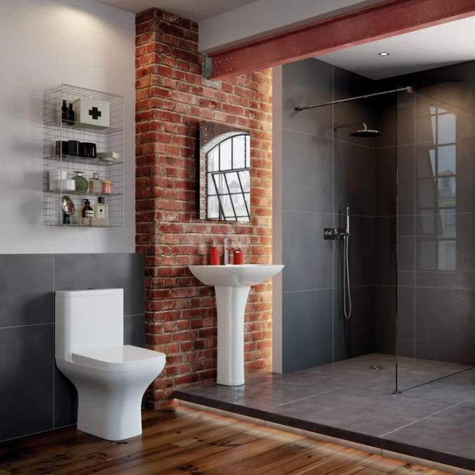 Crest Close Coupled Fully Shrouded WC & Wrapover Soft Close Seat 2 Crest Close Coupled Fully Shrouded WC & Wrapover Soft Close Seat - Image 2