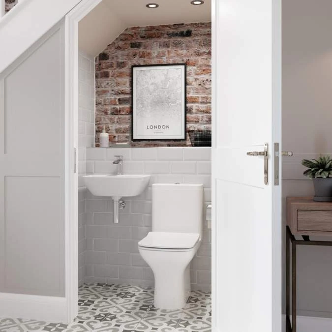 Crest Close Coupled Fully Shrouded WC & Wrapover Soft Close Seat 3 Crest Close Coupled Fully Shrouded WC & Wrapover Soft Close Seat - Image 3