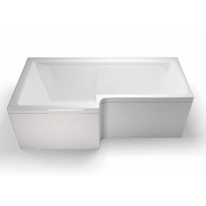 ClearGreen Ecosquare 1700 X 700/850mm Shower Reinforced Bath 1 ClearGreen Ecosquare 1700 X 700/850mm Shower Reinforced Bath