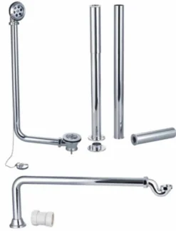 Runner Traditional 1690mm Roll Top Bath Chrome Feet 10 Runner Traditional 1690mm Roll Top Bath Chrome Feet -Home Bathroom Freestanding Bath Accessory Pack B 2
