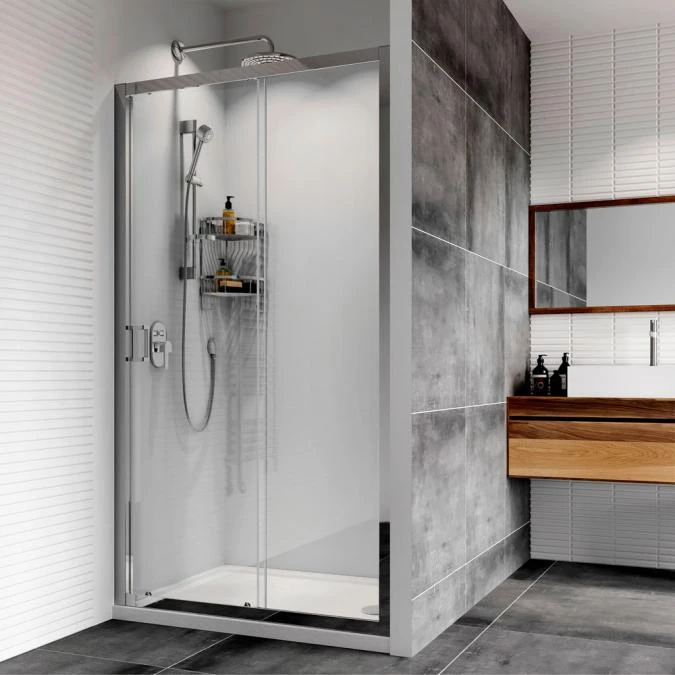 Roman Haven8 1000mm Sliding Shower Door 2 Roman Haven8 1000mm Sliding Shower Door - Image 2