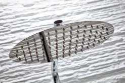 Polo Oval Dual Head Exposed Shower With Metal Fixed Head -Home Bathroom HBS Shower004 Detail2 small