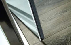 Scudo S8 Hinged Shower Door Enclosure - 1000mm -Home Bathroom Hinge door side panel side right bottom 1