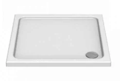 Kudos Pinnacle 8 900mm Hinged Shower Door For Corner - Left Hand -Home Bathroom Kudos Kstone 45mm Shower Tray 760 x 760mm 13