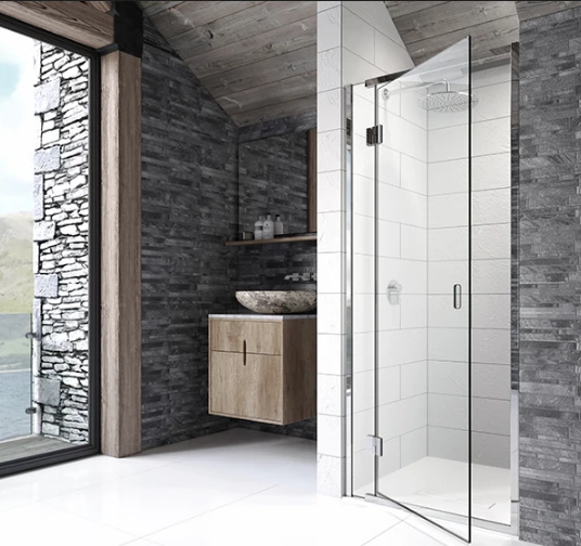 Kudos Pinnacle 8 900mm Hinged Shower Door For Recess - Right Hand - Image 2