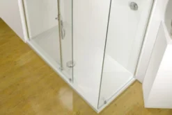 Kudos Pinnacle 8 1000mm Sliding Shower Door - Corner Installation -Home Bathroom Kudos Rectangular Shower Tray 3