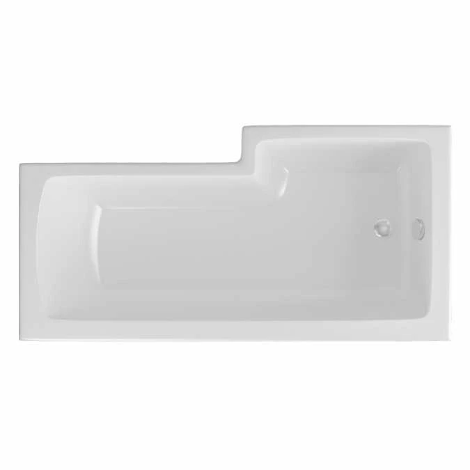 Beaufort Shannon 1700 X 850 Beauforte Reinforced Shower Bath - Left Hand 2 Beaufort Shannon 1700 X 850 Beauforte Reinforced Shower Bath - Left Hand - Image 2