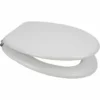 MDF AntiBac Toilet Seat In White - 82995 - Euroshowers