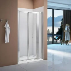 Merlyn Vivid Boost 1000mm Bi-fold Door 6 Merlyn Vivid Boost 1000mm Bi-fold Door -Home Bathroom MER BOOST BIFOLD 2 RM 1156x742
