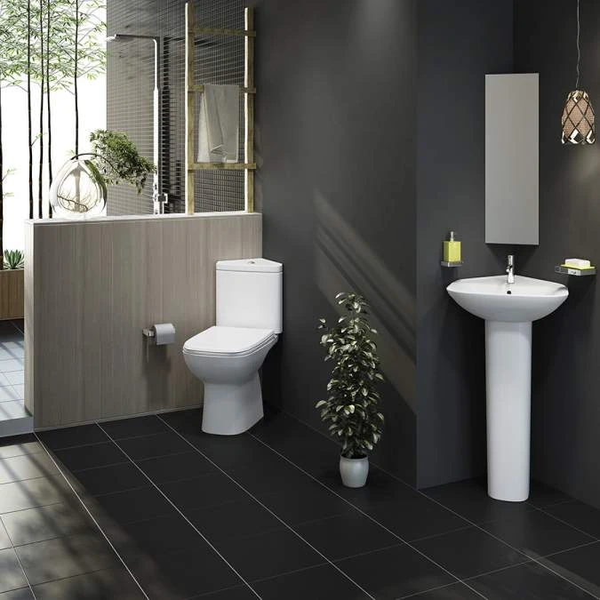 Origin Corner WC With Soft Close Seat, Frontline Bathrooms 2 Origin Corner WC With Soft Close Seat, Frontline Bathrooms - Image 2