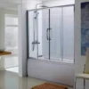 Lakes 1800mm Over Bath Double Sliding Bath Screen