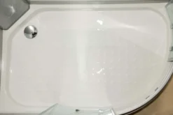 Vidalux Pure 1200 Hydro Massage Shower Cabin - 1200 X 800mm - Left Handed - White -Home Bathroom Pure left shower floor