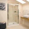 Bi-Fold Shower Door - 1200 - Silver - Roman Embrace