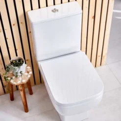 Choices 600 Open Back Close Coupled Toilet & Seat - Scudo -Home Bathroom SEICENTO PAN SEAT institu3
