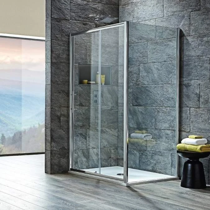 Scudo S6 Sliding Shower Door - 1700mm 4 Scudo S6 Sliding Shower Door - 1700mm - Image 4