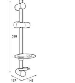 Triton Aspirante Electric Shower 9.5KW - White Gloss -Home Bathroom Tech 2 4
