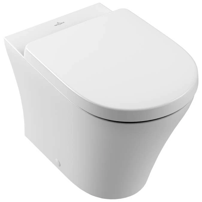 Villeroy & Boch O.novo Washdown Compact Rimless Back To Wall Toilet 1 Villeroy & Boch O.novo Washdown Compact Rimless Back To Wall Toilet