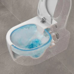 Villeroy & Boch O.novo Washdown Rimless Wall Mounted Toilet -Home Bathroom VUB21918s DirectFlush v08 1
