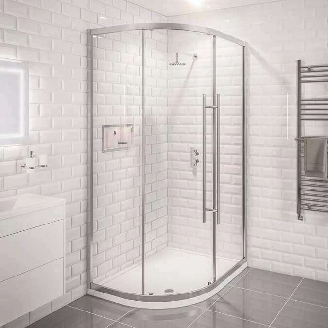 Vantage 2000 Offset Quadrant Shower Enclosure 1100 X 800