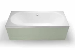 ClearGreen Verde 1700 X 800mm Double Ended Reinforced Bath
