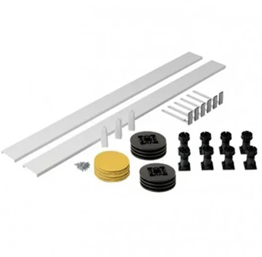 Vantage 2000 Brushed Brass Sliding Shower Door 1200mm - Easy Clean 3 Vantage 2000 Brushed Brass Sliding Shower Door 1200mm - Easy Clean - Image 3