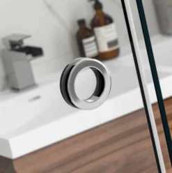 1600mm Sliding Wetroom Screen - Rolla 8 By Aquadart -Home Bathroom aquadart rolla8 handle 1