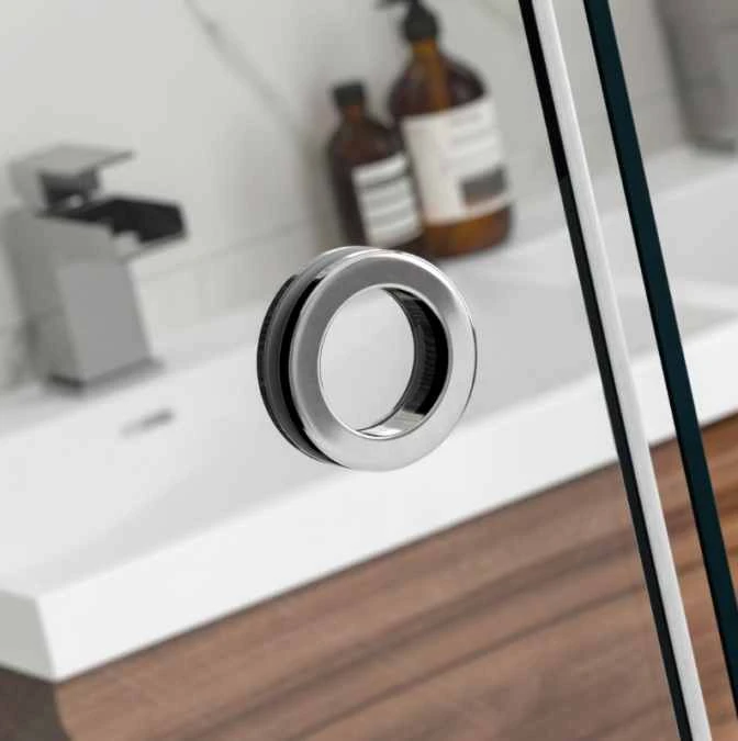 Rolla 8 1400mm Recess Frameless Sliding Shower Door 4 Rolla 8 1400mm Recess Frameless Sliding Shower Door - Image 4