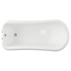 Bourbourg Traditional 1710mm Freestanding Bath Chrome Feet -Home Bathroom bourbourg 3 1