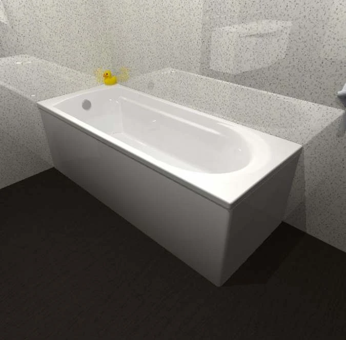 Carron Arc 1700 X 700 Single Ended Bath - 5mm 4 Carron Arc 1700 X 700 Single Ended Bath - 5mm - Image 4