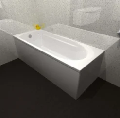 Carron Arc 1700 X 750 Single Ended Bath - 5mm 8 Carron Arc 1700 X 750 Single Ended Bath - 5mm -Home Bathroom carron arc3