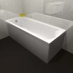 Carron Delta 1400 X 700 Single Ended Bath - Carronite 7 Carron Delta 1400 X 700 Single Ended Bath - Carronite -Home Bathroom carron delta view1